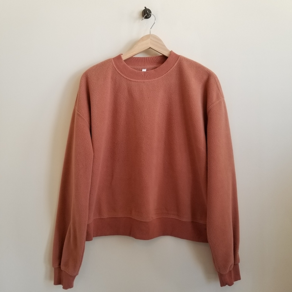 Fabletics Fleece Pullover Top Large